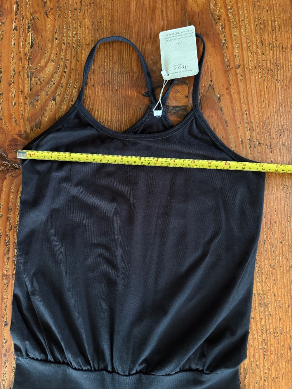 NWT Ripple Yoga Wear Cotton Jumpsuit Size Medium Black - Picture 10 of 14